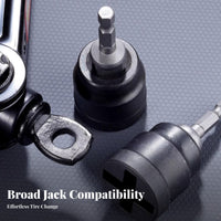 Labor-Saving Car Lift Power Drill Adapter Saves Time and Effort Car Lift Socket Adapter Fast Lifting for Elderly, Roadside Emergency, Garage