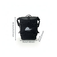 Waterproof Motorcycle Crash Bar Bag Long-Lasting Motorcycle Bumper Bag Wear Resistant Luggage Universal Fit for Adventure Riders, Motorcyclists, Outdoor Riding, Commuting