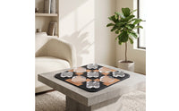 Board with Acrylic Pieces High-Contrast for Interior Designers