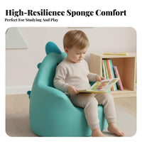 Cute Cartoon Design creatureShaped Floor Lounger Soft and Comfortable children's Furniture Anti-Skid Bottom Toddler Chair Lightweight for Toddlers, Preschoolers, storytime Corner, Kindergarten, Playroom, Nursery