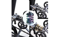 Folding Bike Rear Shock Rear Shock with Coiled Spring Lightweight for Commuters