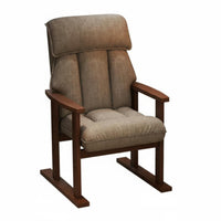 Padded Seat and spine Upholstered Wood-Frame Chair Ergonomic spinerest Upholstered Armchair firm-density paddinging Indoor Seating Easy Assembly for Home Office Workers, Readers, Adults, literary corner, Sunroom