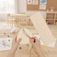 DIY Dragon Boat Festival Zongzi Wooden Bookmark Craft Kit