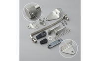 Mechanical Throttle Gear Linkage Kit Metal Hardware Long-Lasting for Engine Control Conversion