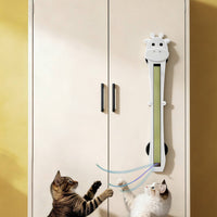 Wall-Mounted Cat Toy Interactive Animal Accessory for Indoor Play