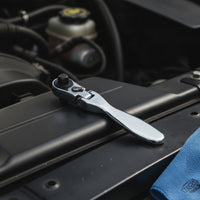 Swivel Head Ratchet Pocket-Sized Mini Ratchet Wrench Resistant