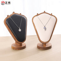 现货批发山羊角项链展示架人像颈模首饰架项链饰品橱窗收纳模特架