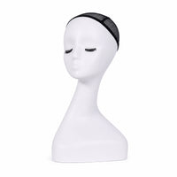 Mannequin Head Abstract Display Head Hard Hairpiece Stand for Retailers, Hairdressers, Shop Window
