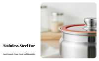 Moisture-Proof Stainless Steel Rice Bin Multi-Functional Rice Storage Bin