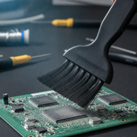 Anti-Static Cleaning Brush for Electronics and Keyboards