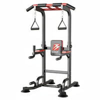 Stable Base Freestanding Pull up Bar Heavy Duty Standalone Standing Pull up Bar Non-Slip Grips Home Gym Workout Station Adjustable Height for Children, Garage