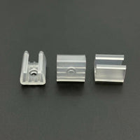 Christmas Lights and Under Cabinet Lighting LED Strip Mounting Clips, Secure Fixing U-Shaped LED Strip Holder, Reusable DIY LED Strip