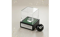 Luxury Base Acrylic Billiard Ball Case Sturdy Billiard Ball Display Cube Built in Represent Collectors