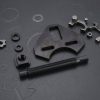 Threaded Wheel Hub Puller Black Hub Removal Tool Universal Brake Disc Puller Easy for Mechanics