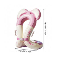 Anti-Leak Valve Inflatable Underarm Swim Flotation Device Safety Buckle U-Shaped Swim Buoy Hand Grips Children's Arm Buoy PVC