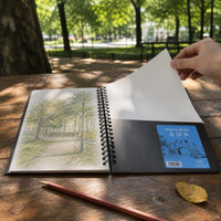 Hardcover Sketchbook A3/A4/A5, 80 Sheets, 100gsm Paper, Black