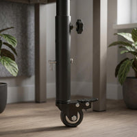 Locking Swivel Caster Leg Brake Lever Table Leg Caster Furniture Accessory Tightening Knob Home Hardware Height Adding