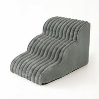 Pet Stair Ramp Compact Dog Ramp with Washable Cover Stable Steps for Sofa, Living Room