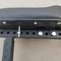 Clamp Mount Front Bike Child Seat Compact Front Scooter Child Seat Adjustable Toddler Bike Saddle