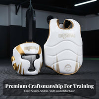 Thickened Padding Combat Arts Safety Set Force Absorbing Full Body Protection Set Long-Lasting Kids Training Protection Kit Adjustable Fit for Adults, Young Athletes, Beginners, Sanda, Muay Thai, Combat Sports, Dojo