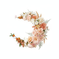 Artificial Flower Wreath Full Decor Indoor for Wedding