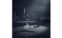 Drum Hardware Clamp Professional Clamp with Rod Heavy-Duty Mounting Bracket for Drummers, Stage, Rehearsal Studio