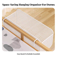 Bunk Bed Wire Basket Space Saving Hook-on Wire Basket Strong Load-Bearing for RV