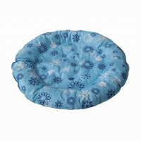 Padded Pet Cooling Mat Round Summer Pet Bed Mat Soft Portable for Warm Weather