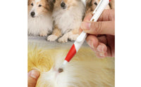 Manual Pet Tick Remover Pen Portable Flea Removal Pen Easy to Use Flea Comb Kit Precise Tip for Travel