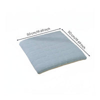 Japanese Type Quilted Cotton Chair Cushion Thickened Padding Square Cotton Chair Pad Comfortable for Students