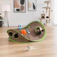 9 Hole Cat Toy Includes Toys Multi-Hole Cat Toy Self Play for Kittens