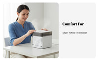 Mini Air Conditioner Fan Cools & Humidifies Personal Air Conditioner Fan 7 Color Night Light Portable Misting Chiller for Office, Bedroom, Dorm Room