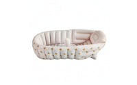 Inflatable Baby Bath Tub Cushioned Baby Bath Tub with Central Post Inflatable Bathtub Portable Lightweight for Babies, Bathroom