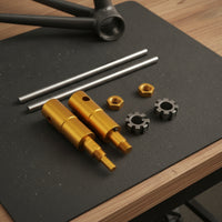 Bike Bottom Bracket Repair Tool Compact Bottom Bracket Thread Tapping Tool Thread Chaser for Bike Mechanics