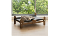 Elevated Pet Bed Raised Cat Bed Stable Raised for Cats, Living Room