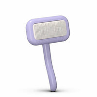 Curved Slicker Brush Effective Detangling Brush Ergonomic Multi-Purpose for Dogs, Home Grooming