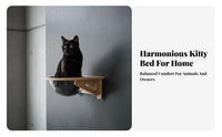 Suction Holder Feline Capsule Drillless Mounting Installation Window Resting Lofelineion Space Saving Pet Furniture for Apartment Dwellers, Indoors