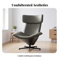 Nordic Aesthetic Rotating Zongzi Armchair Designer Inspired Lounge Chair 360° rotate Home Seating Modern aesthetic for Interior Designers, Homeowners, Design aficionados, Living Room, Bedroom, perusing alcove
