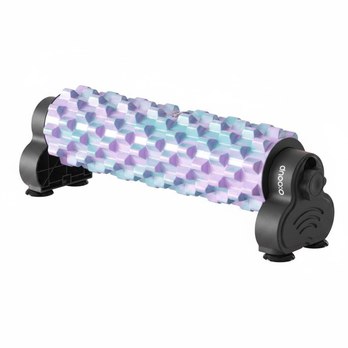 Adjustable Foam Roller with Stand Hands Use Height Adjustable Spinal Roller Heavy Duty Fitness Equipment for Home Gym, Workout
