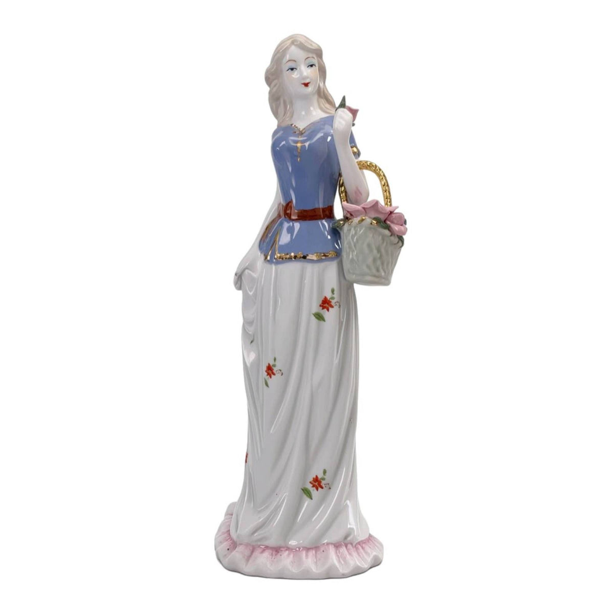 European Style Resin Female Figurine for Home Decor