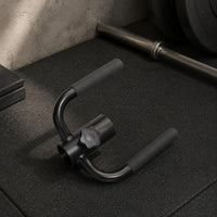 Barbell Row Handle Compact Barbell Row Attachment Black Double Handle Attachment