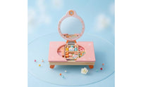 Toy Vanity with Mirror Tabletop Kids Vanity Set Adorable for Bedroom