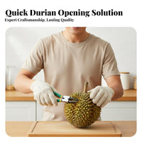 Durian Unseal Er Tool Easy to Use Durian Shell Splitter Fruit Ing Pliers Labor-Saving Kitchen Gadget Stainless Steel Blade