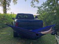 Trailer Hitch Camping Hammock with Spare Tire Bracket