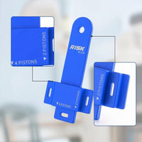 Flat Bike Brake Piston Spreader Portable Bike Brake Piston Compressor Compact Compatible for Cyclists