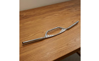 Motorcycle Handlebar Rigid Handlebar with Drilled Center Brace Minimalist Motorcycle Bar with Unsealed Terminals for Builders
