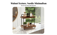 2-Tier Cosmetic Stand Space-Saving Vanity Rack Large Capacity for Bedroom, Women