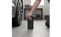 Fast Inflation Intelligent Air Compressor Automatic Shutoff Car Tire Inflator Easy to Use Digital Tire Pump LED Light for Roadside Emergency, Travel
