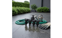 5 Way Garden Hose Splitter Heavy-Duty 5-Port Hose Splitter Easy to Use for Irrigation