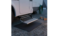 Manual RV Step Foldable Folding Recreational Vehicle Stairs Heavy Duty Vehicle Accessory